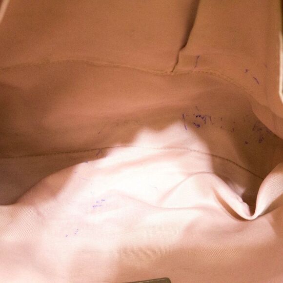 COACH H1294-F19580 Leather Brown Grey Satchel Shoulder Bag - Picture 6 of 7